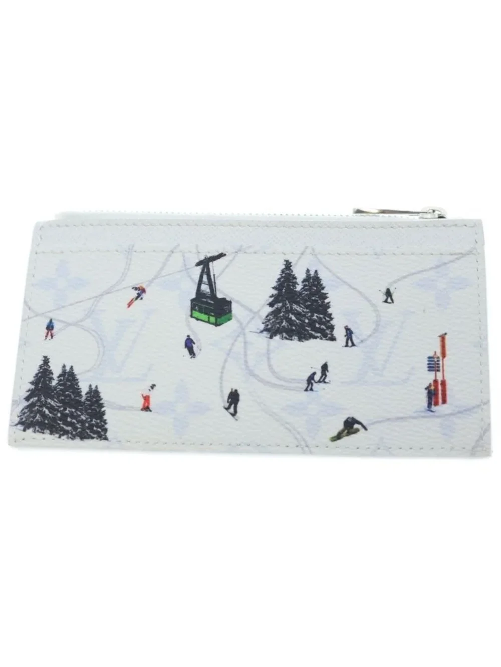 Louis Vuitton Leisure Ski Monogram Coin Card Holder Fragment Case Business